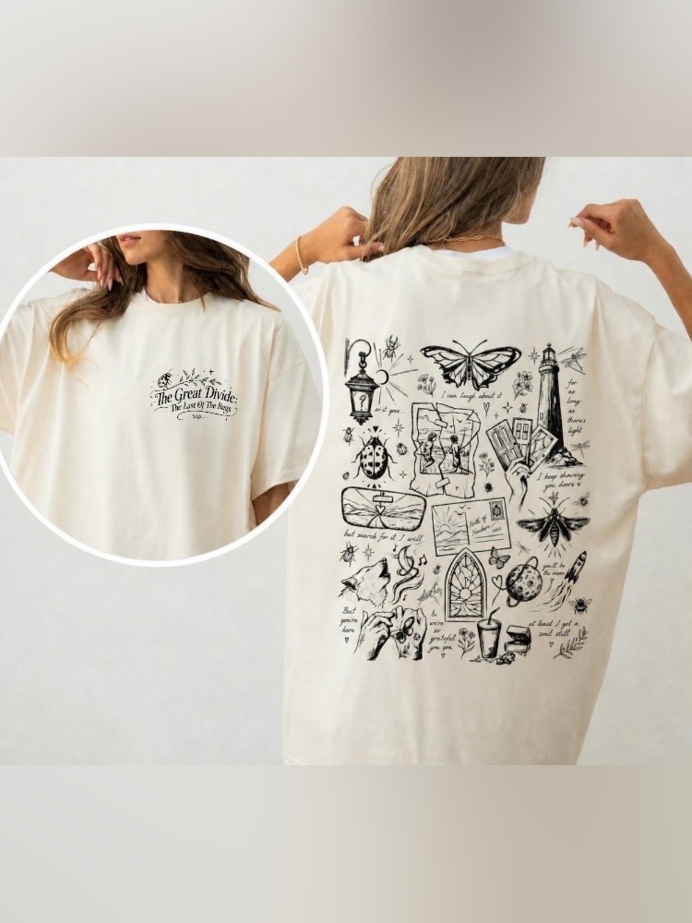 Noah Kahan The Divide Tour Comfort Colors Tee, NK Indie Folk Music Tee